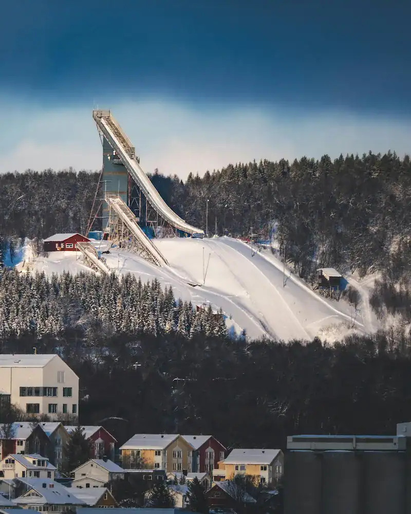 Holmenkollen Skisprungschanze in Oslo